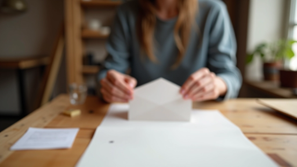 Persona che tiene in mano un prototipo di carta, ambiente di workshop, tavolo con materiali di prototipazione veloce